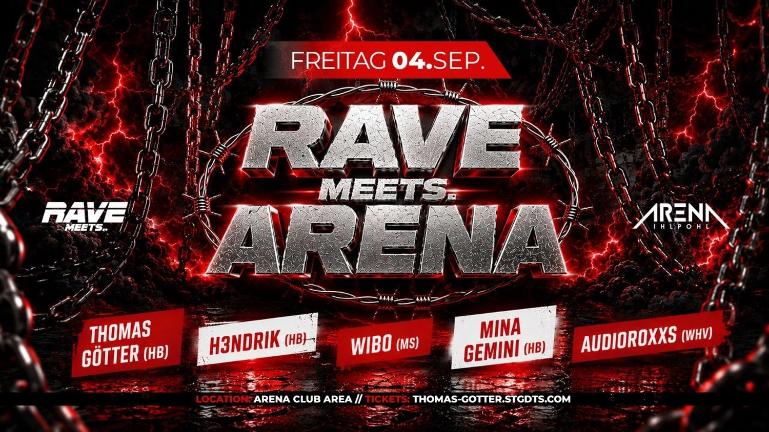 RAVE MEETS Logo